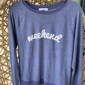 Women’s “Weekend” Graphic Pullover Sweatshirt